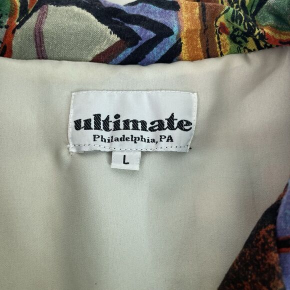 Vintage 80’s Picasso Faces Ultimate Brand Blazer Size Large Multicolored - Picture 3 of 7